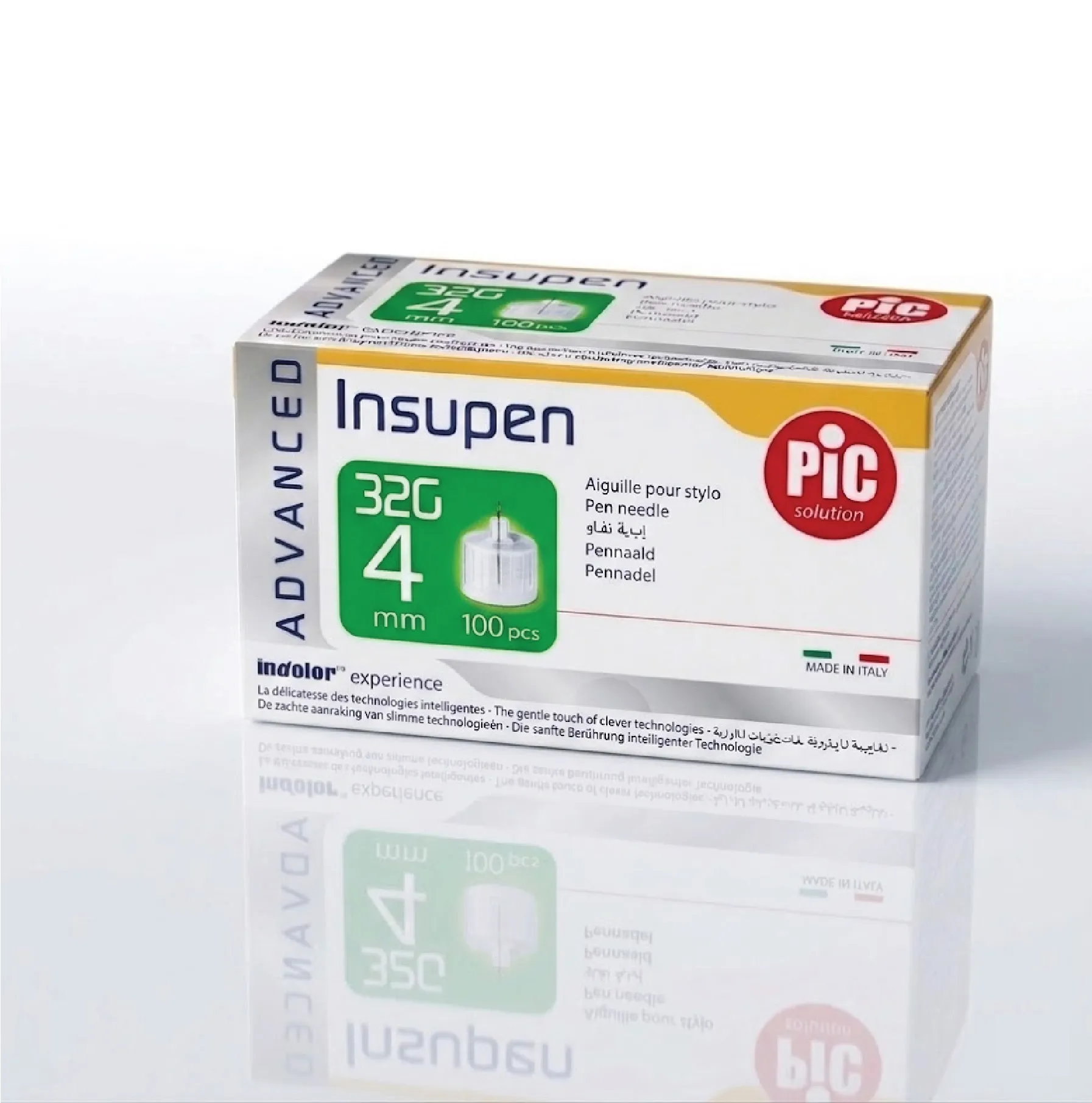 Pic Solution Insupen 胰島素針頭 32G x 4mm